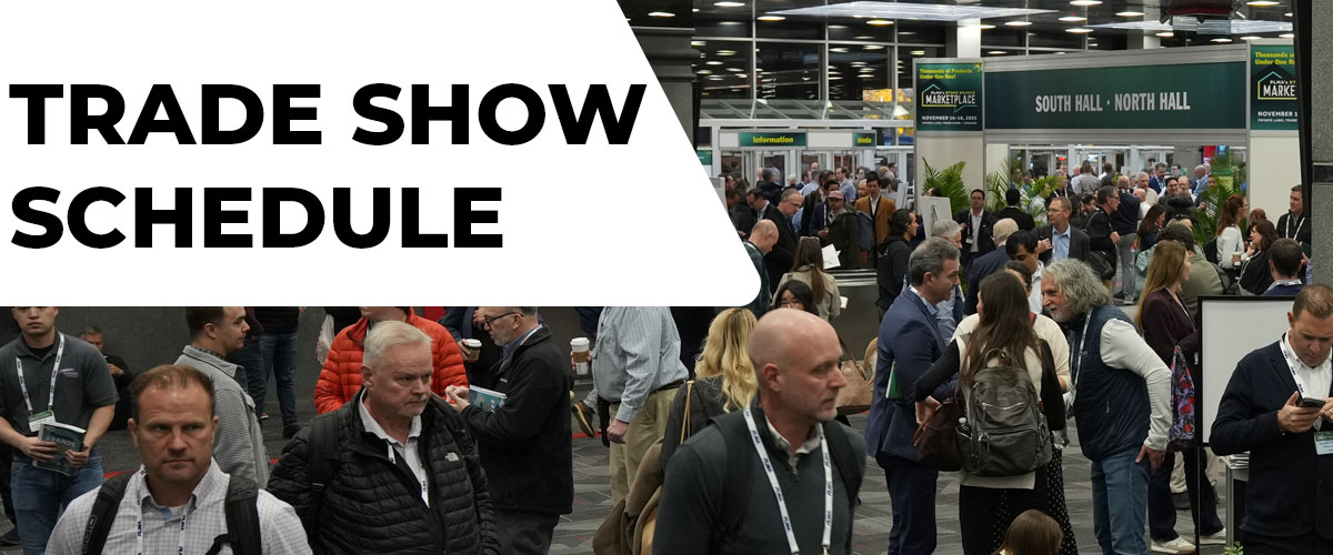 Trade Show Schedule