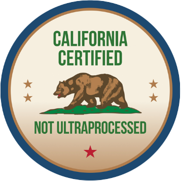 california Non-Ultraprocessed Certified