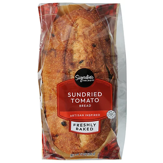 Sundried Tomato Artisan Style Bread