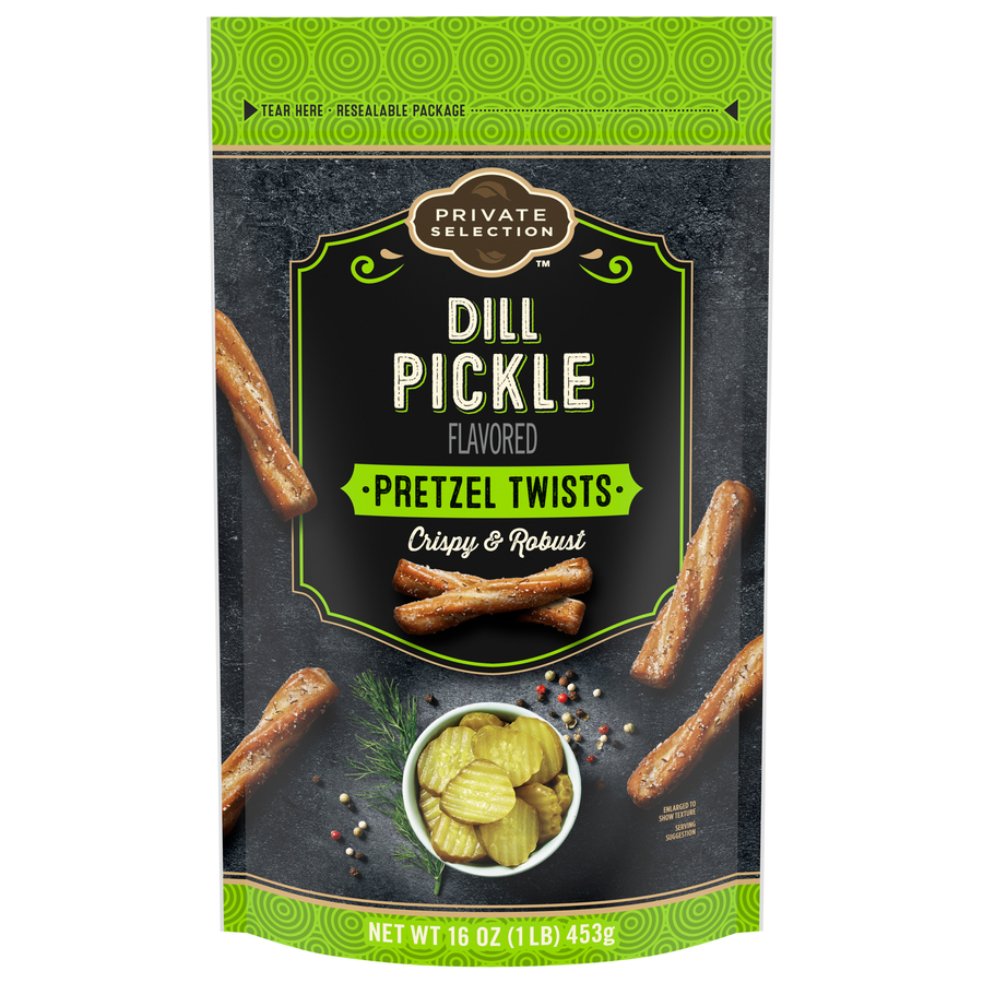 Dill Pickle Pretzels Twists