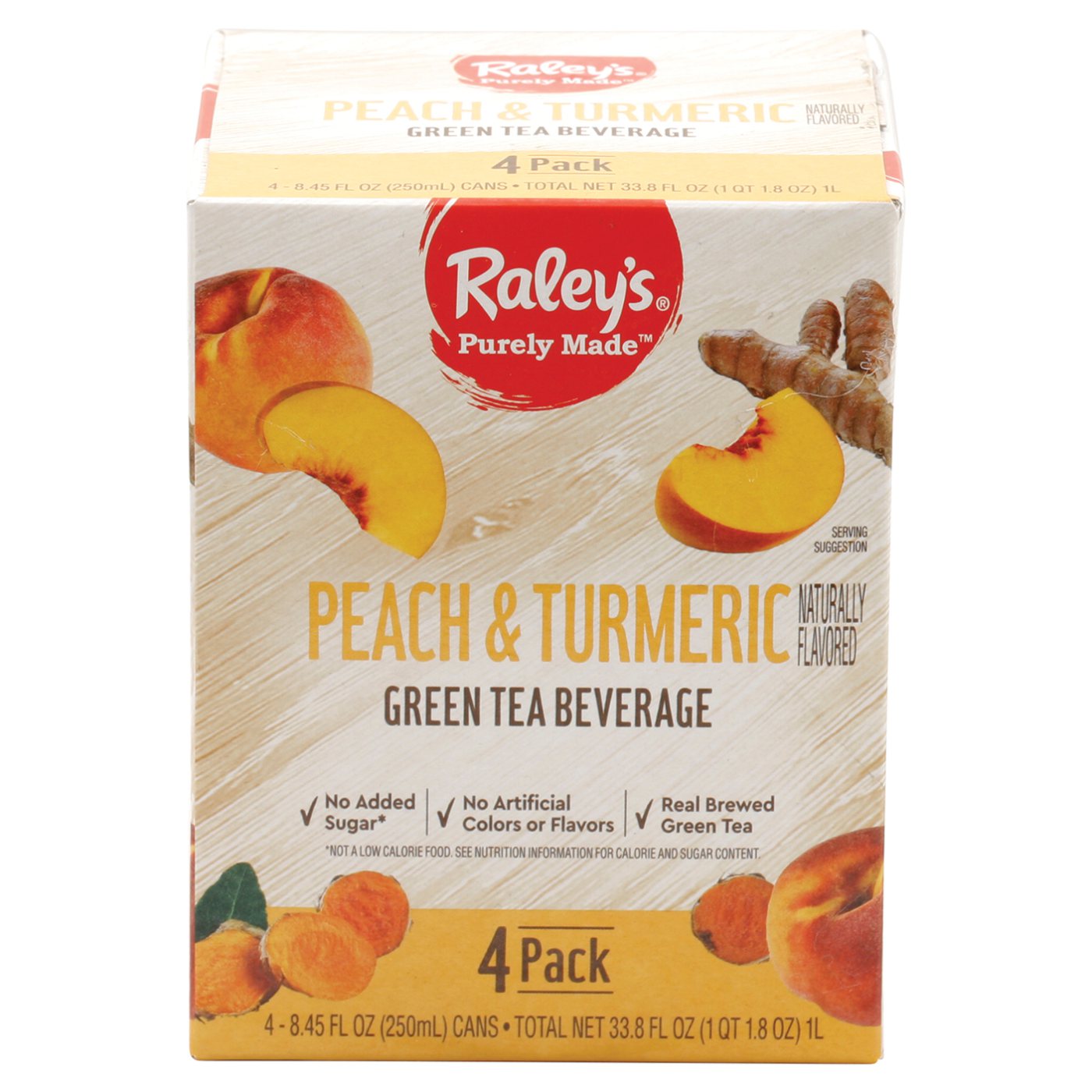 Peach and Turmeric Green Tea