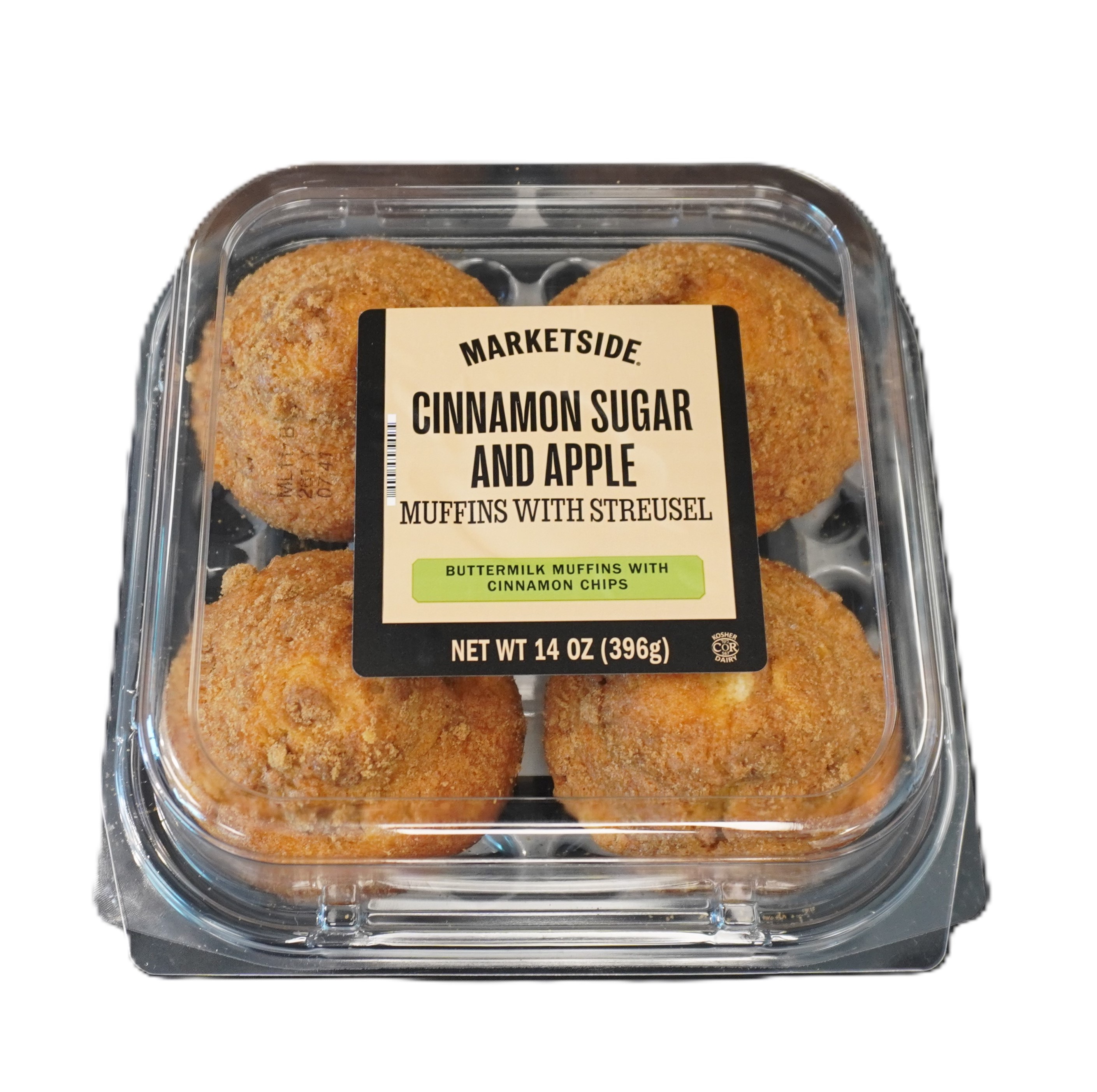 Cinnamon Sugar Apple Muffin 4 Pack