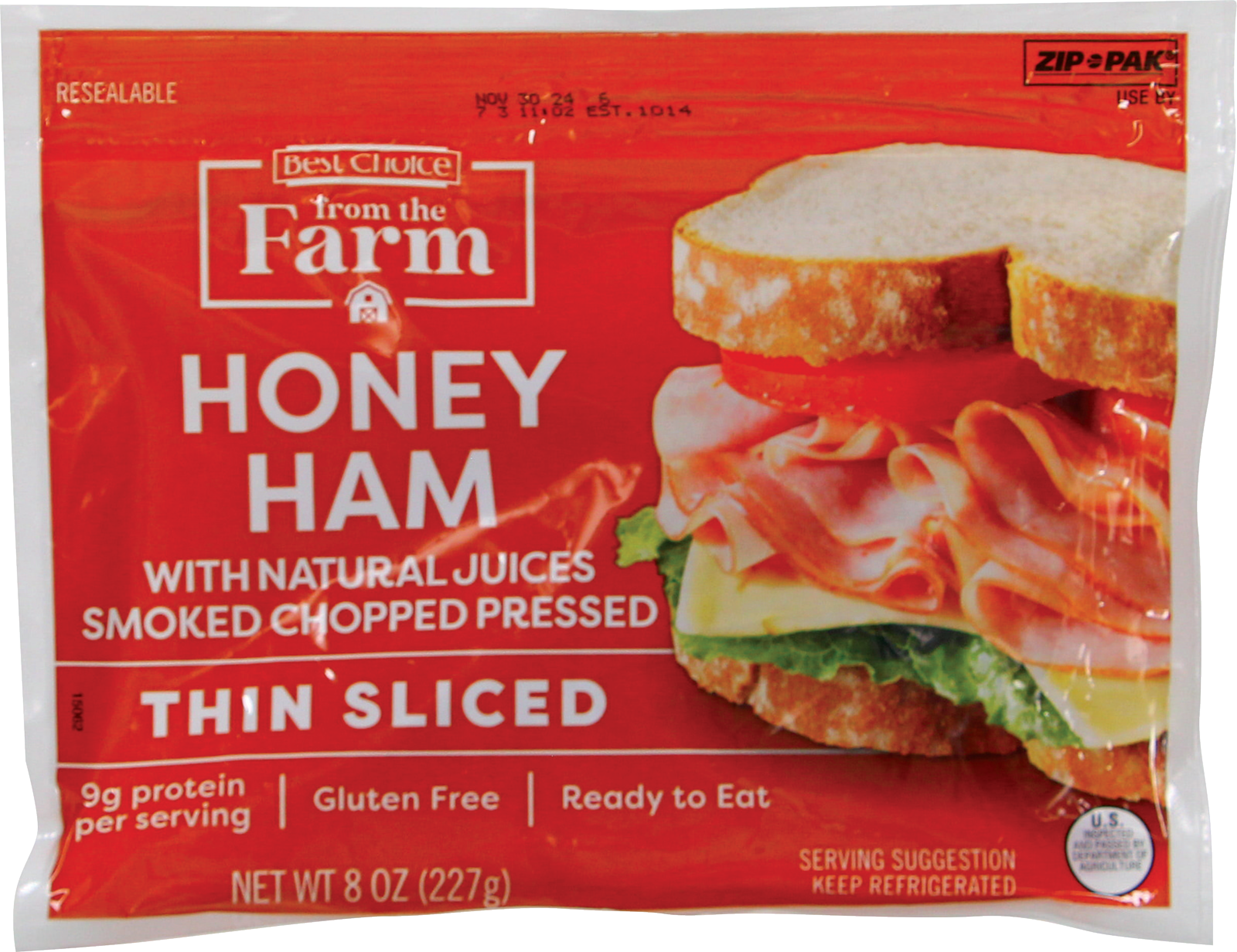 Honey Ham With Natural Juices
