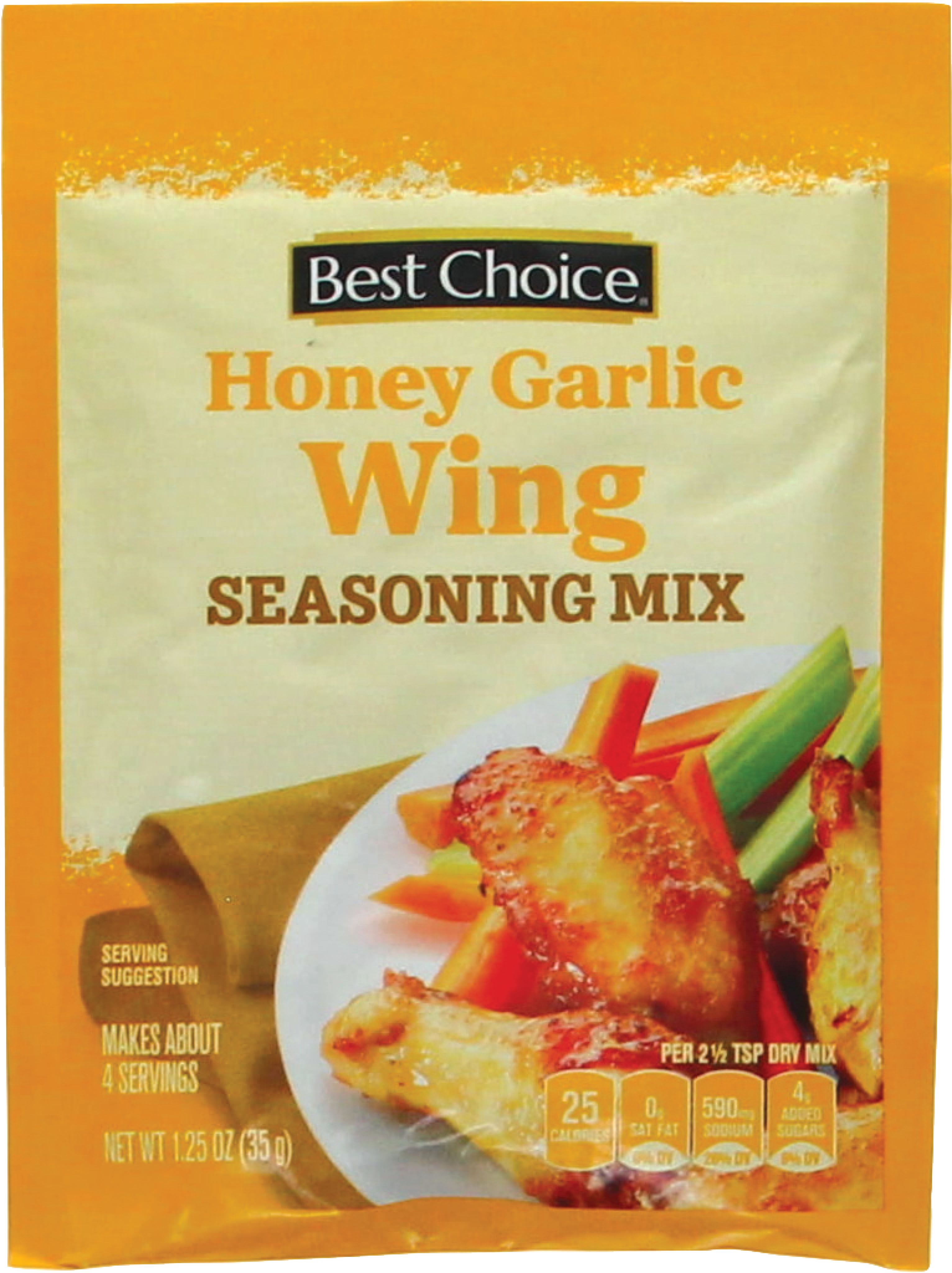 Honey Garlic Wing Seasoning Mix