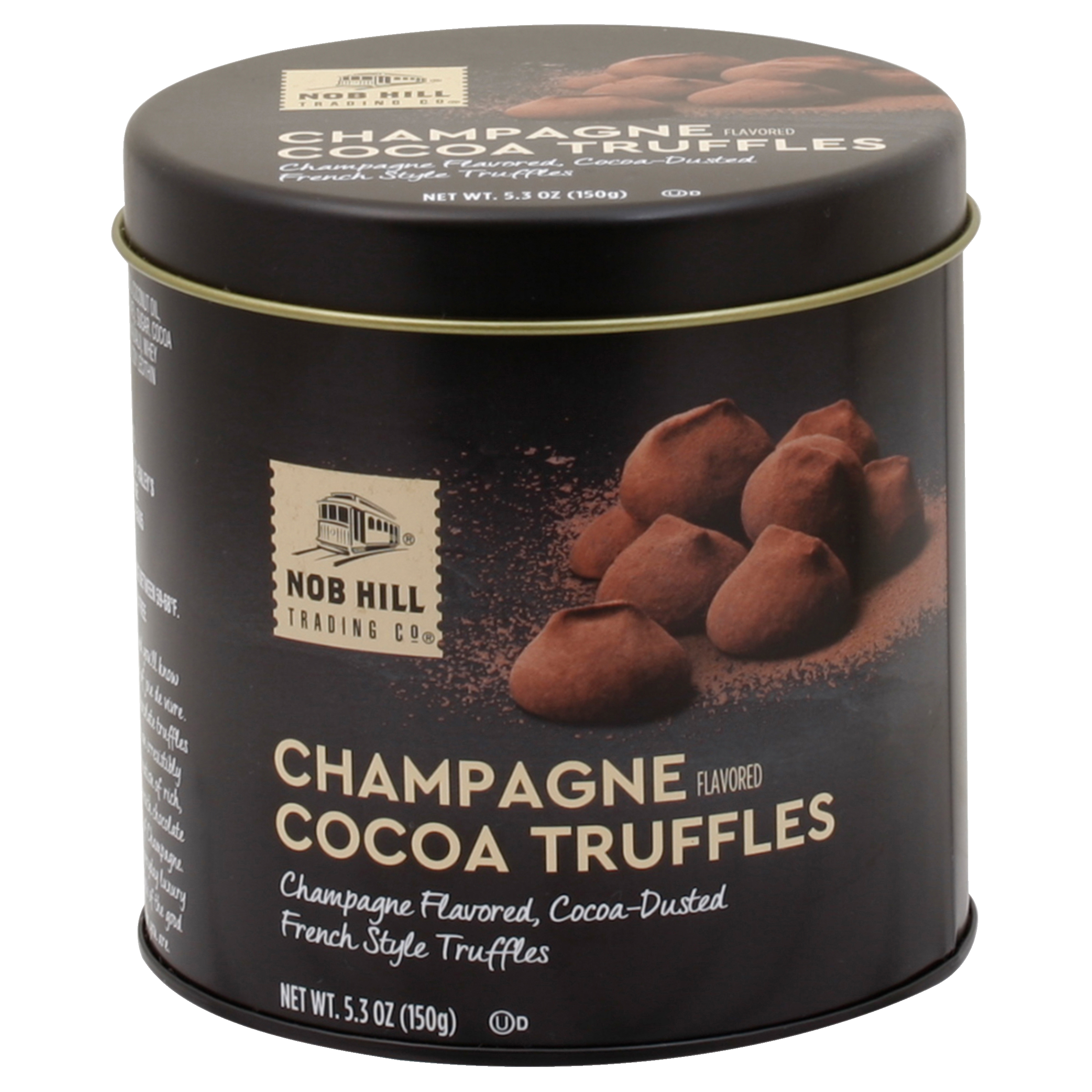 Champagne Cocoa Truffles
