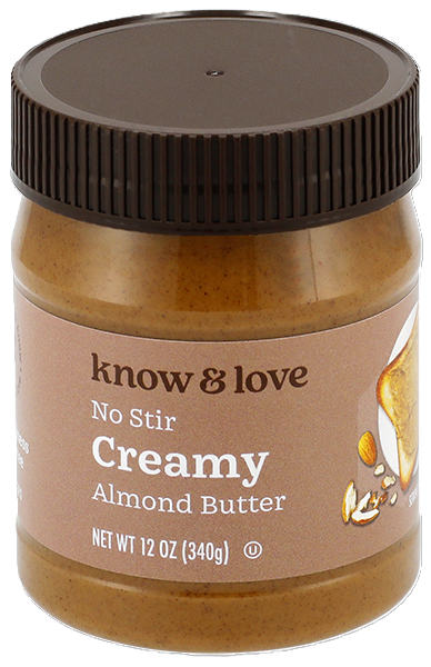 No Stir Creamy Almond Butter