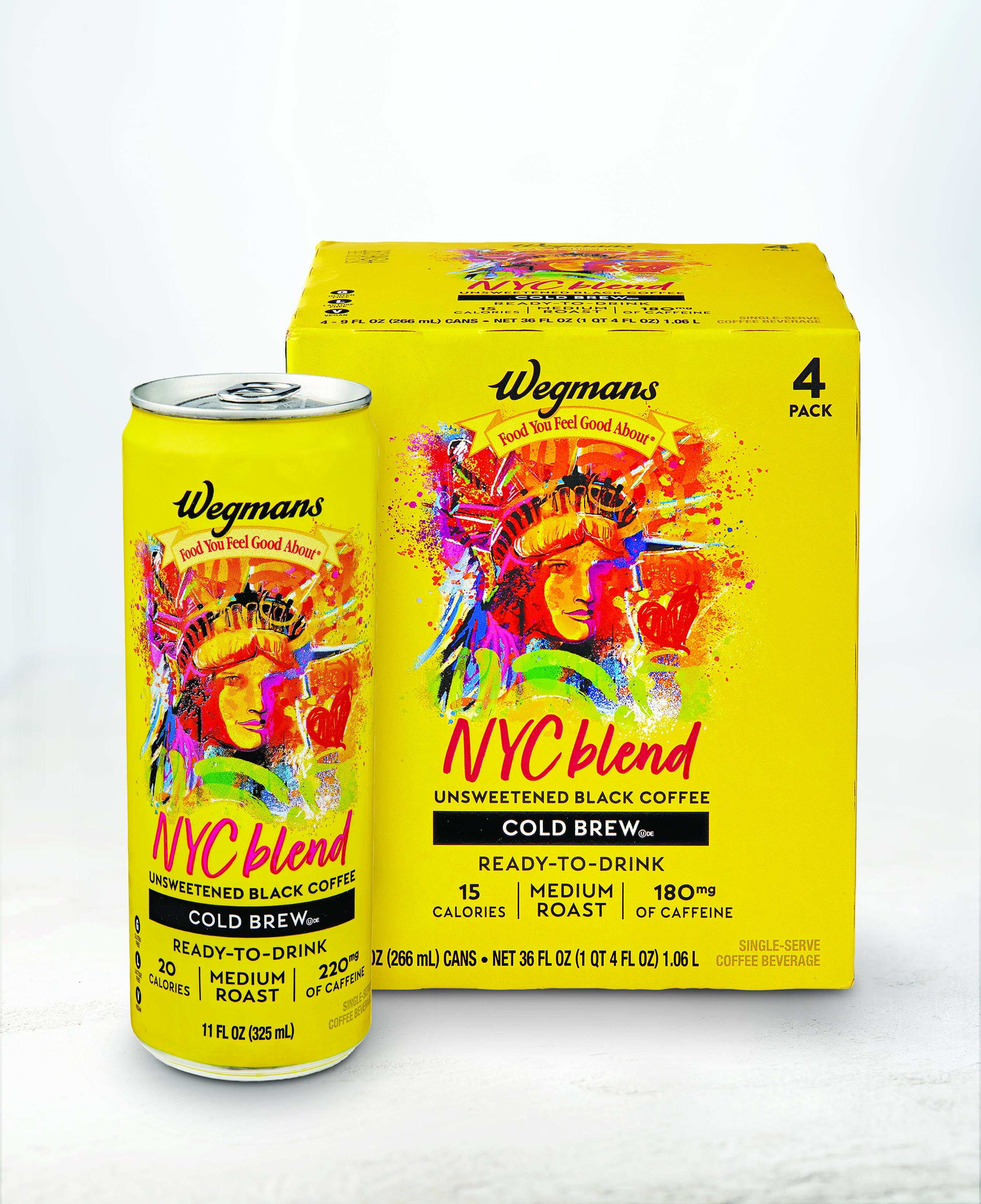 NYC Blend Cold Brew Coffee (4 Pack)