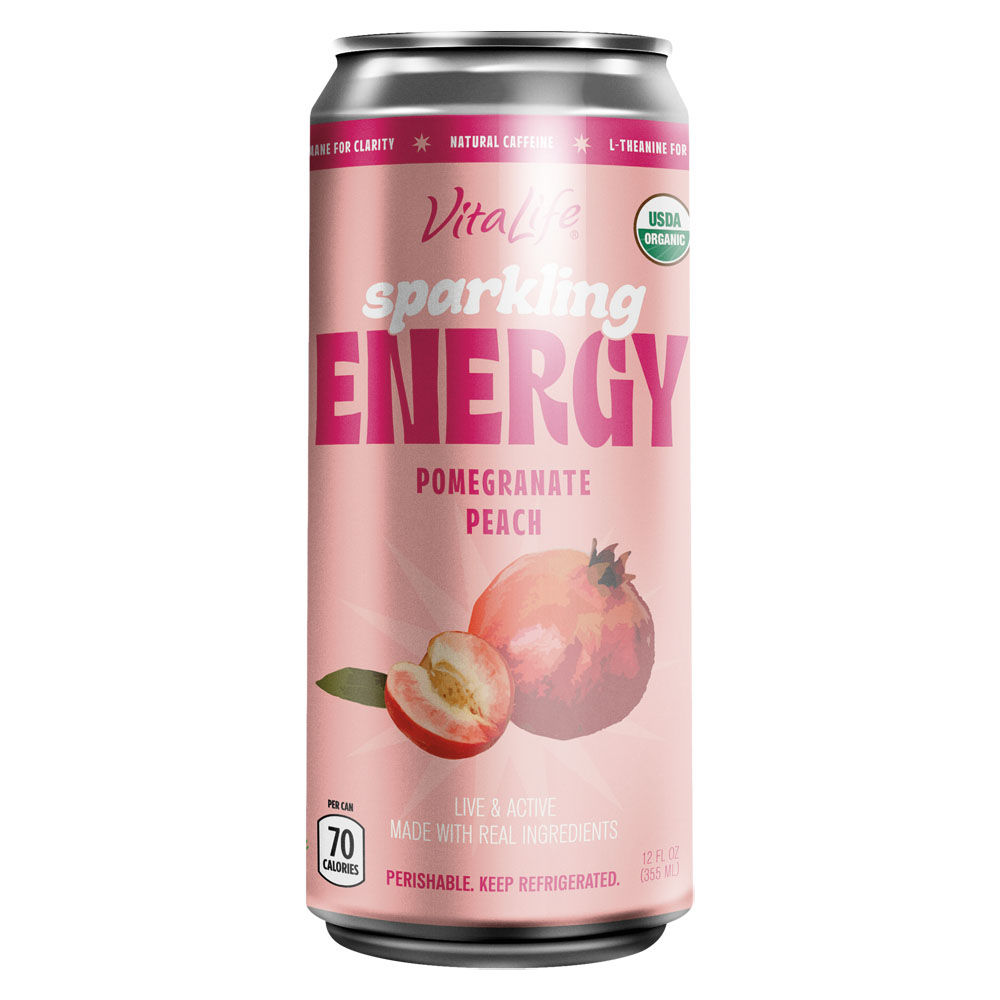Sparkling Energy Pomegranate Peach