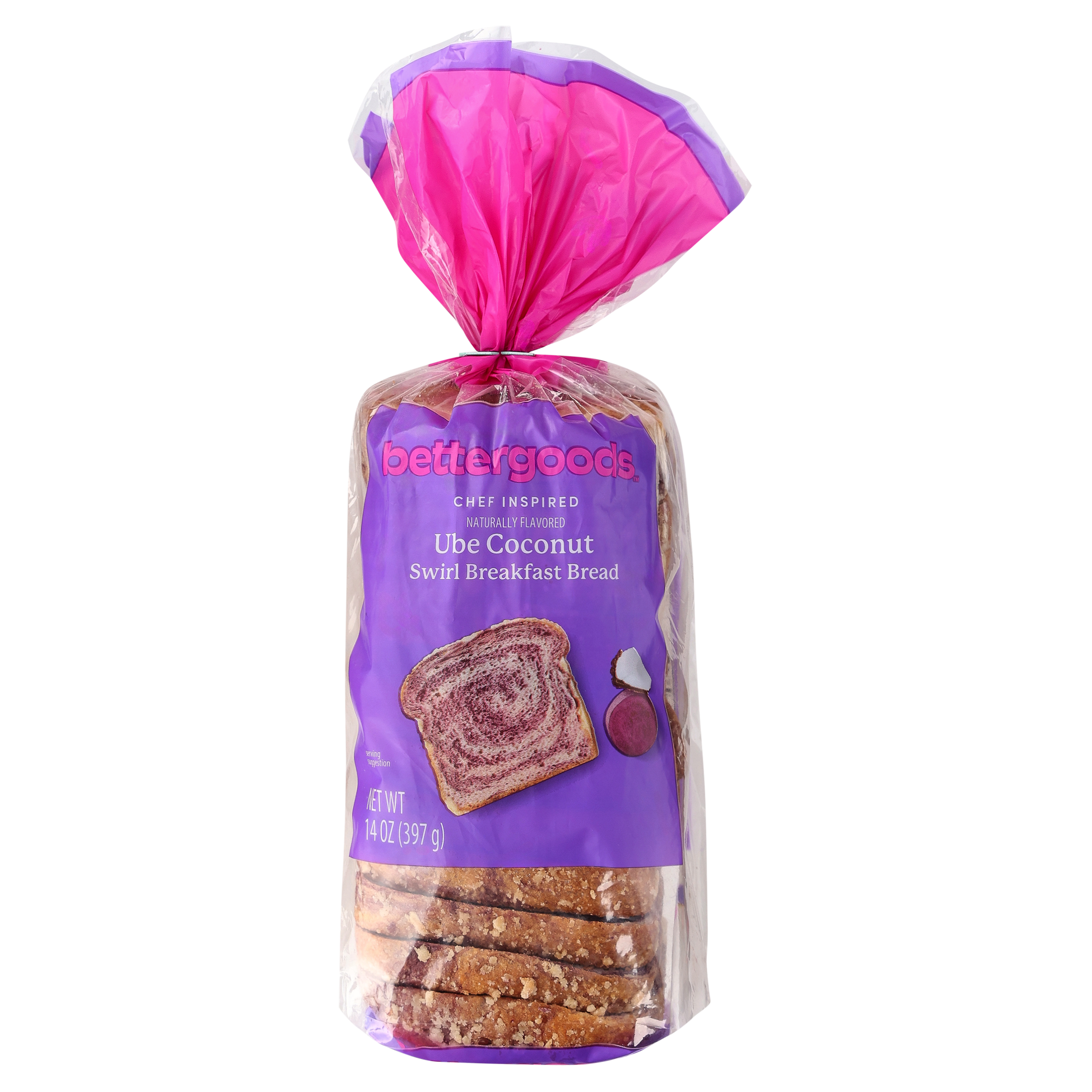 Ube Coconut Breakfast Bread