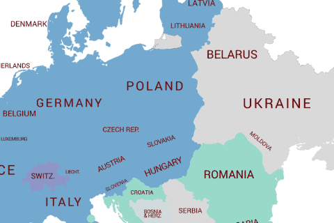Opportunities Central Europe Map