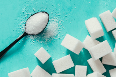 Sugar Cubes and Spoon