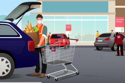 Grocery Pickup Curbside
