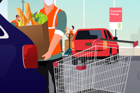 Shoppers Chose Grocery Pickup