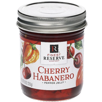 Finest Reserve Cherry Habanero Pepper Jelly 9 Oz